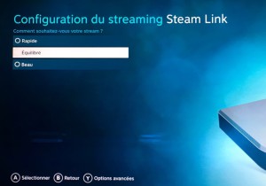 Steam Link Qualité Streaming