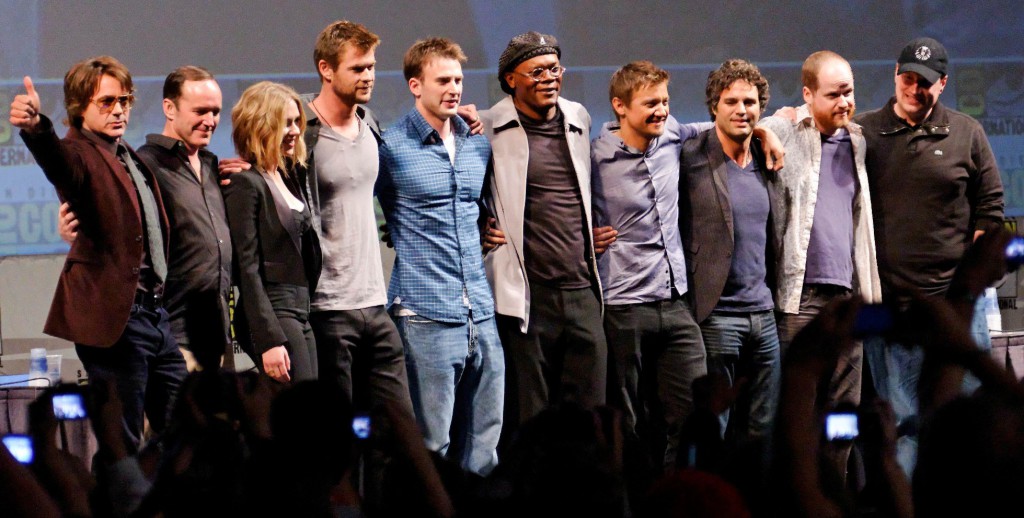 La "dream team" de The Avengers au grand complet.