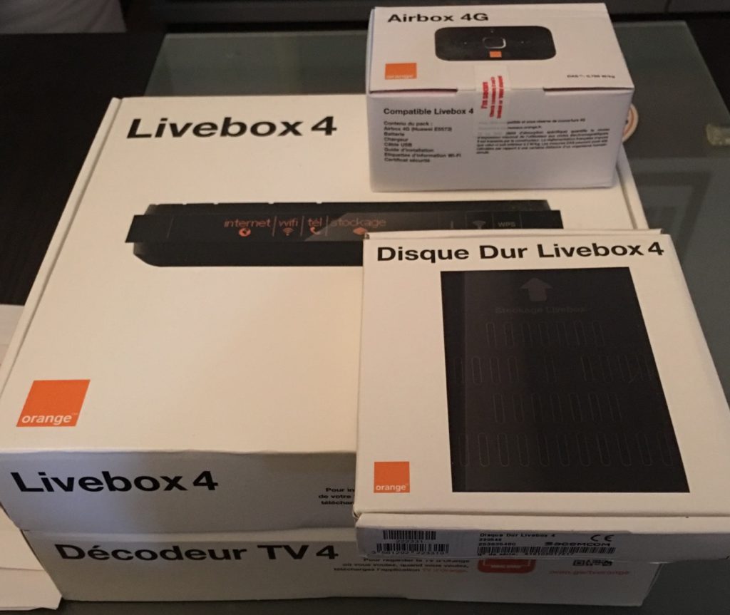 LB4 - Package Livebox 4