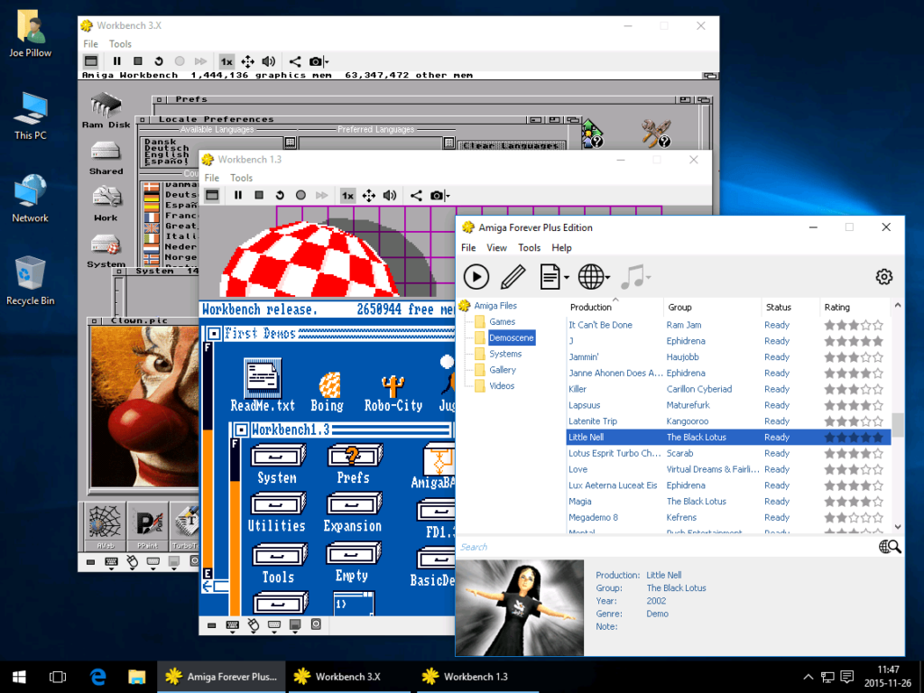 Amiga Emulator Windows