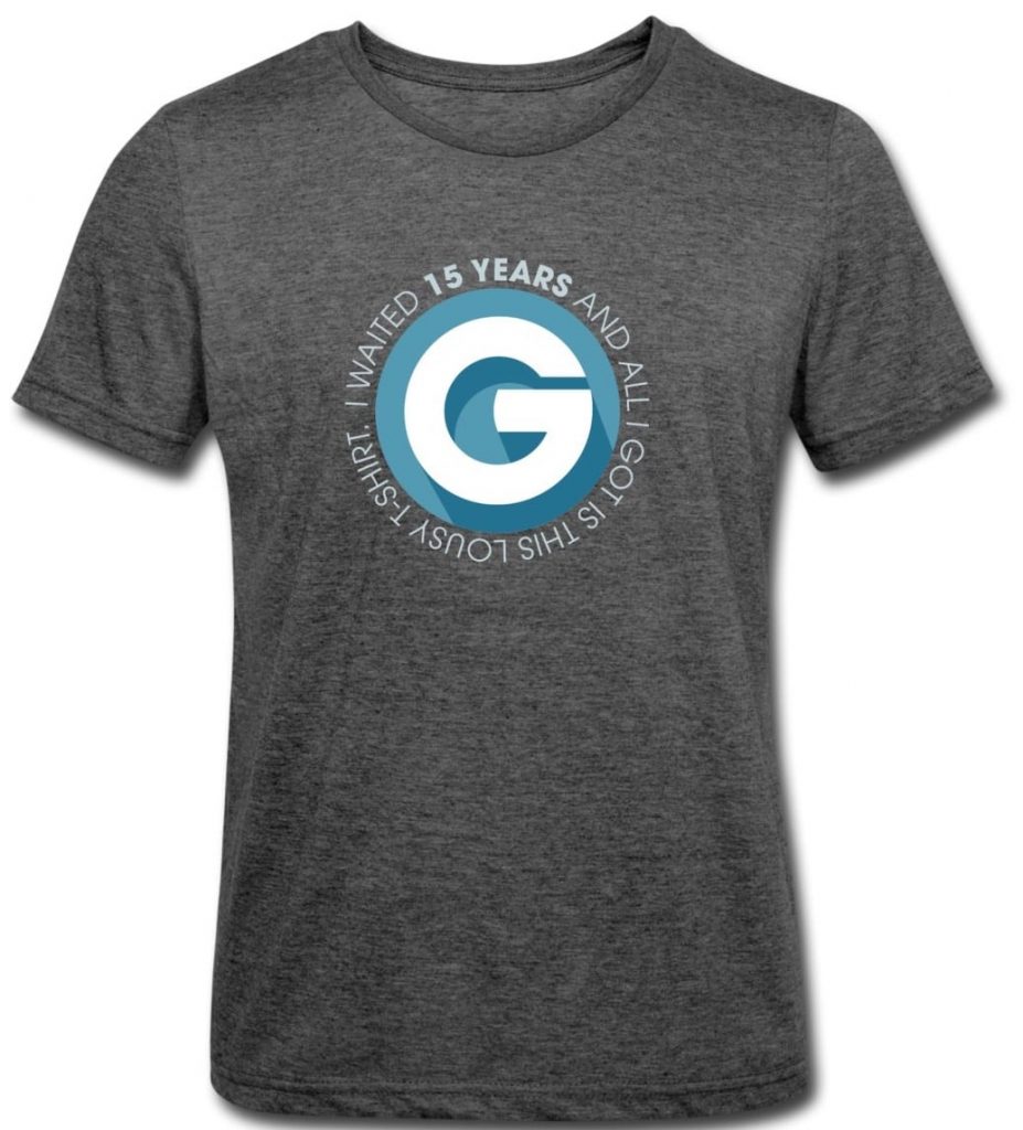 Boutique GZ - T-shirt GZ 15 ans