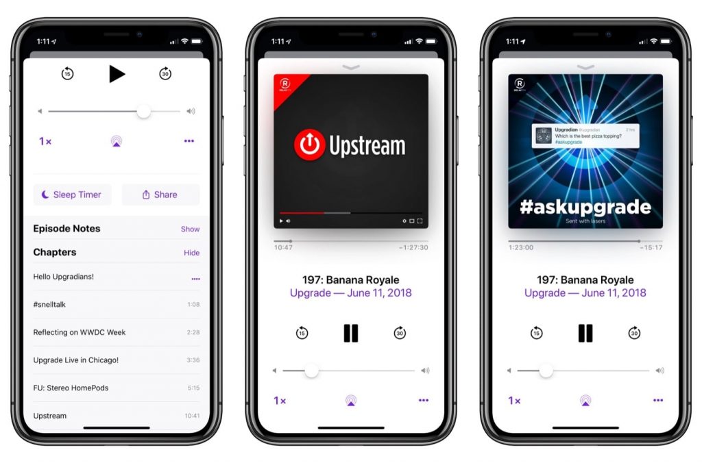 Podcasts iOS 12