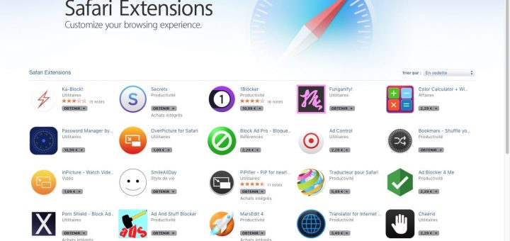 Safari Extensions