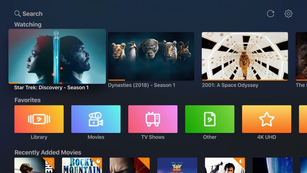 Infuse 6 home tvOS